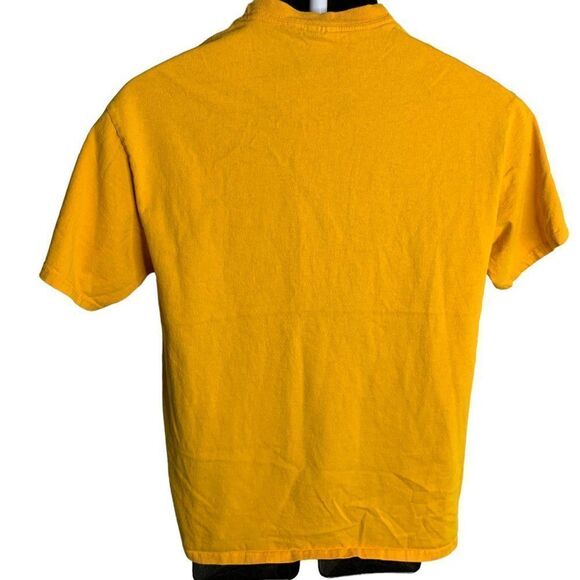McDonalds Uniform Crewneck T Shirt S Orange Short Sleeve Crispy Chicken Snack T - Picture 4 of 6